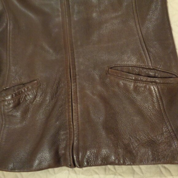 Awesome leather jacket in sz S/CH Great condition by Leather Limited - Picture 7 of 13